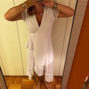 Wayf wrap dress NWT